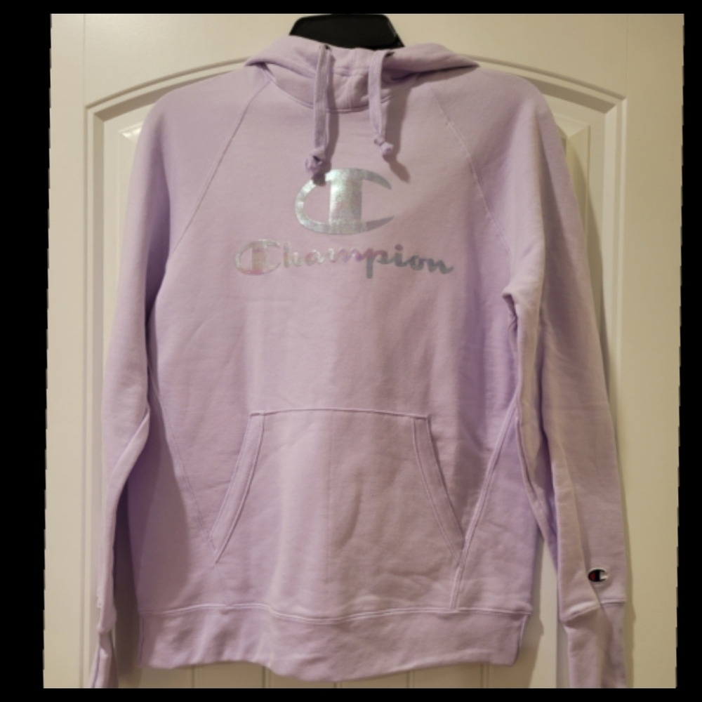 🆕️Champion lilac sweatshirt hoodie m
